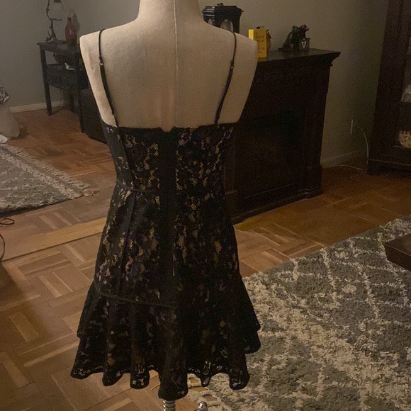 NWOT Keepsake The Label Australian company black lace dress w/ spaghetti straps - Picture 4 of 12